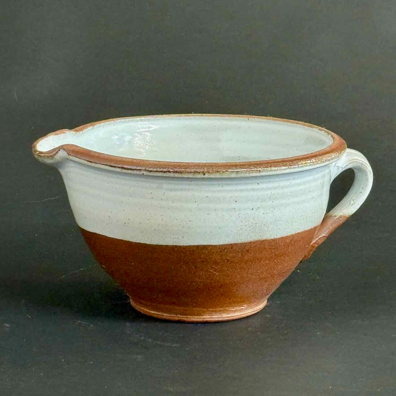 Soda Fired Batter Bowl, One of a Kind