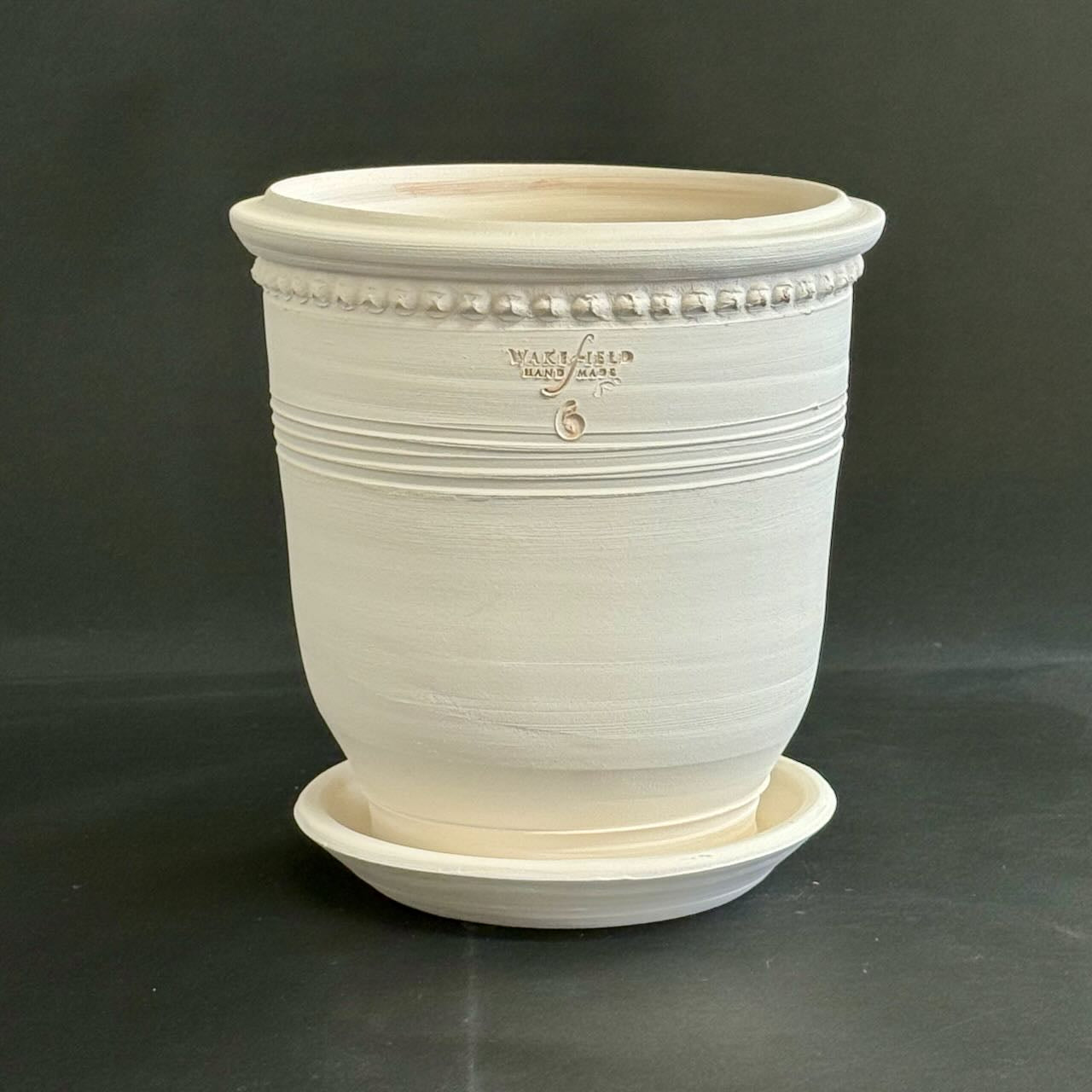 Anduze Urn with Attached Saucer