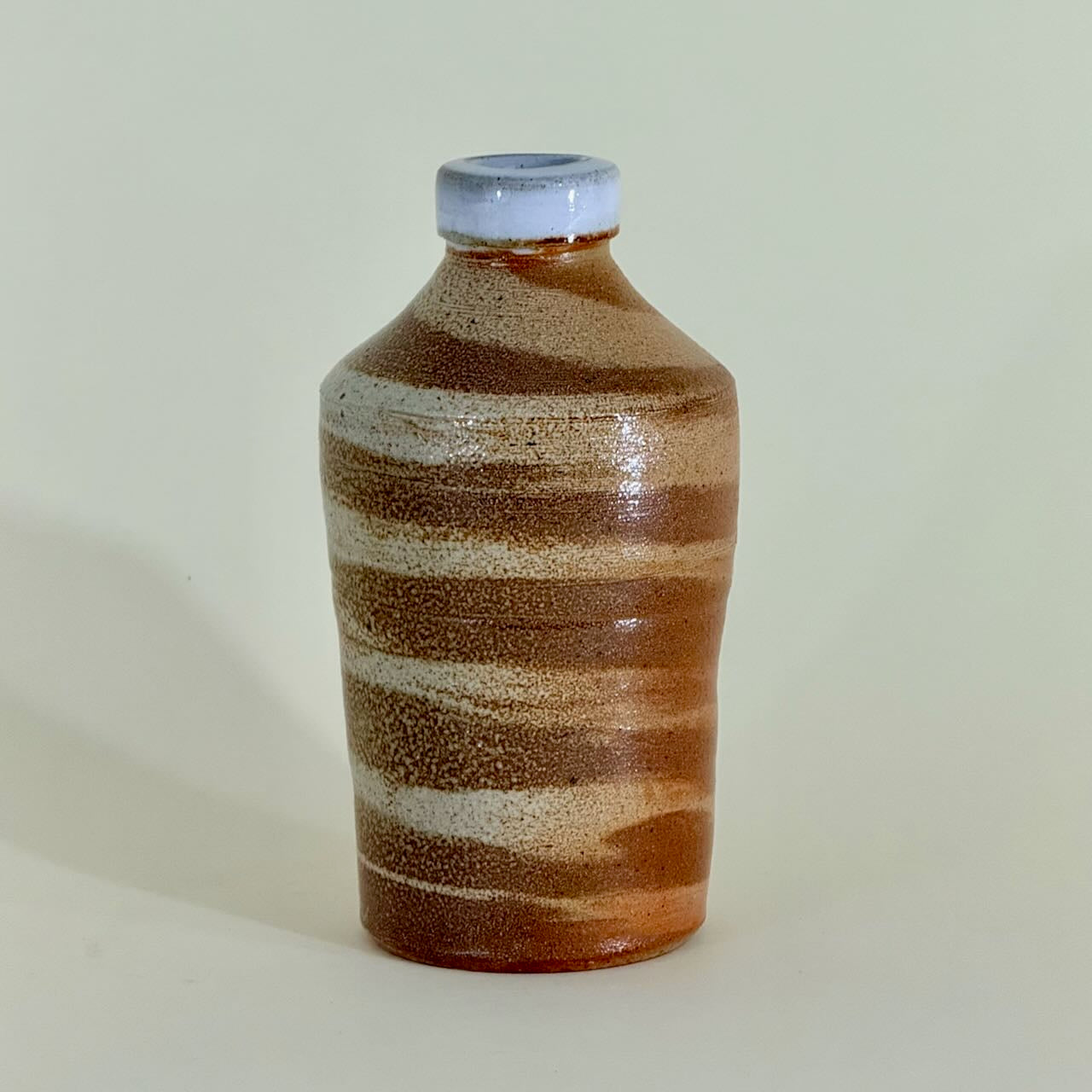 Soda-Fired Marbled Vases