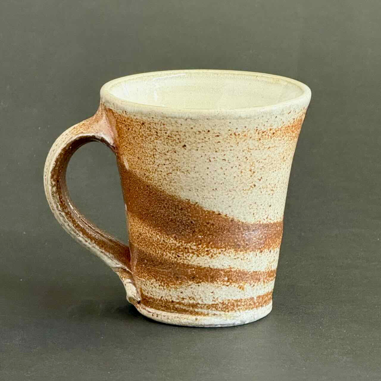 Soda Fired Marbled Mugs