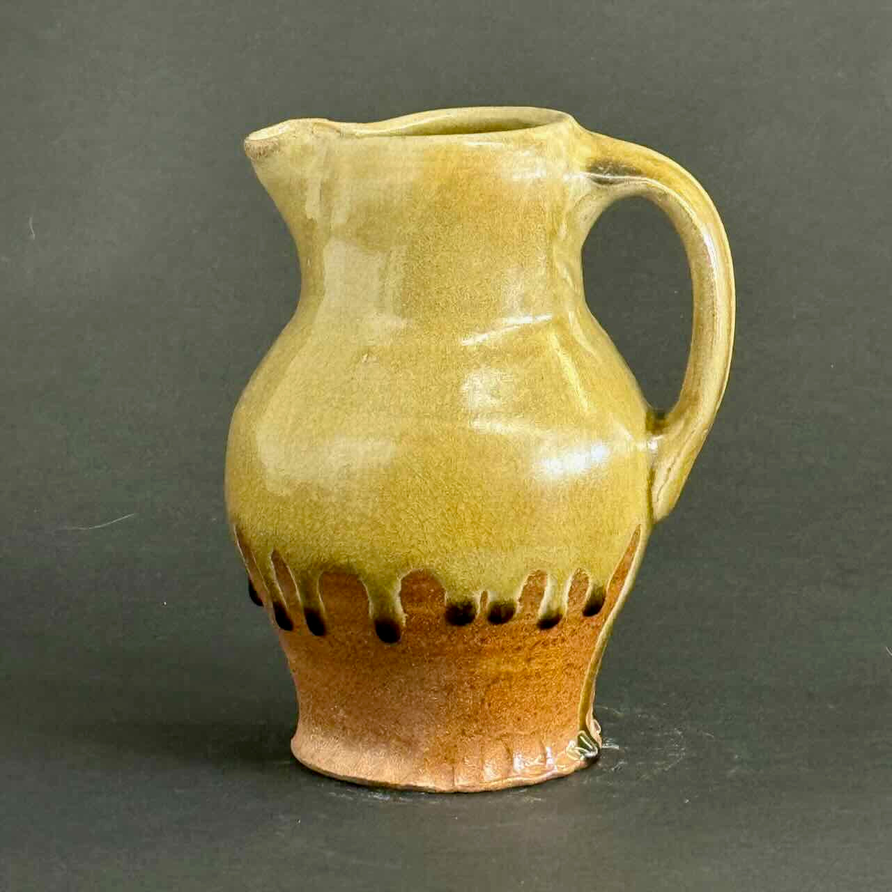 Soda-Fired Pitcher, Wood Ash Glaze