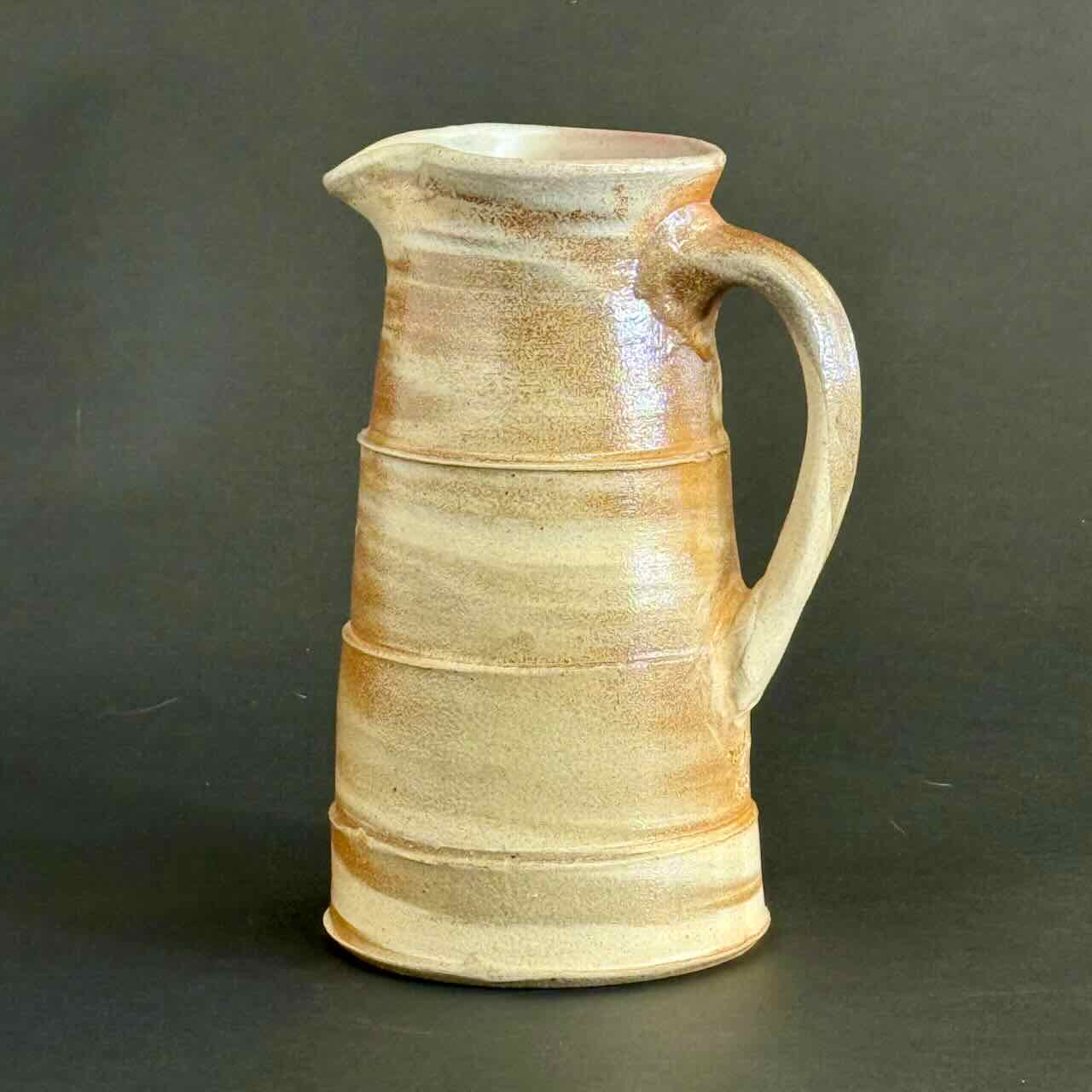 Baluster Jug, Soda-Fired, Marbled Stoneware