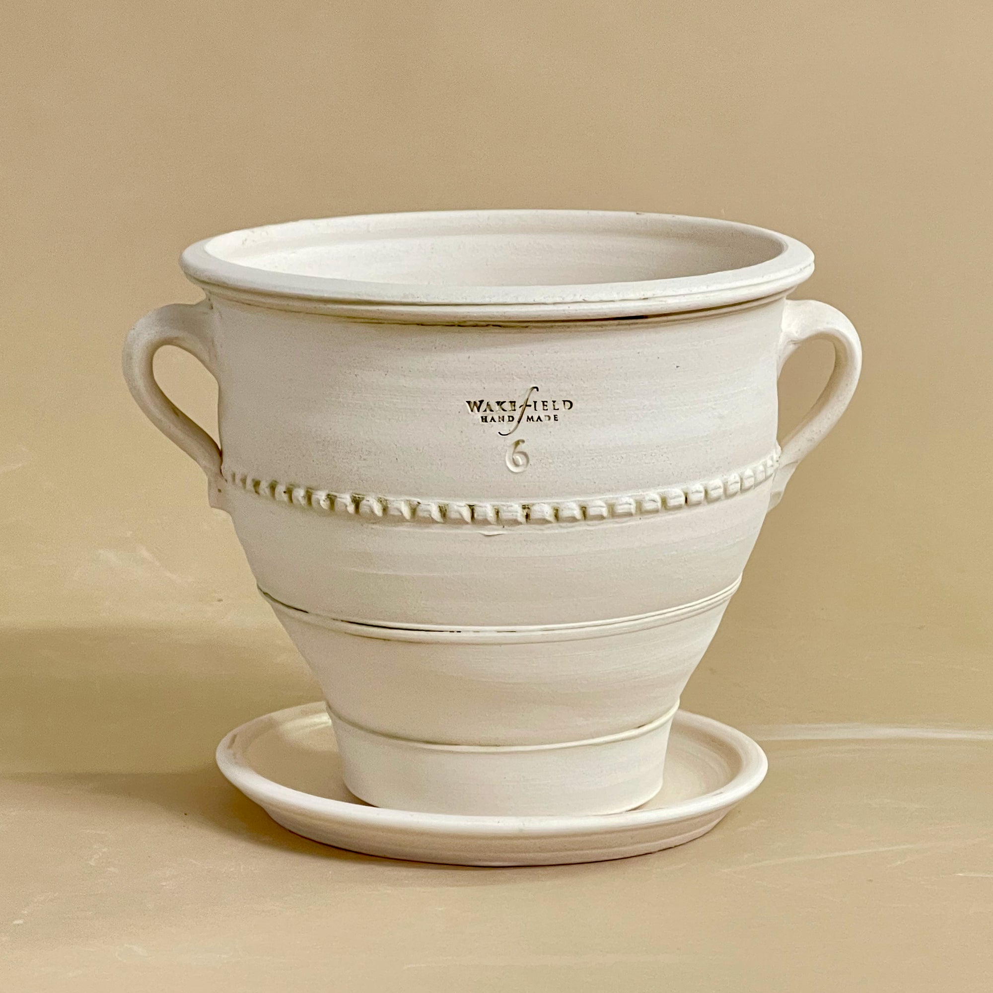 Aegean Urn with Saucer